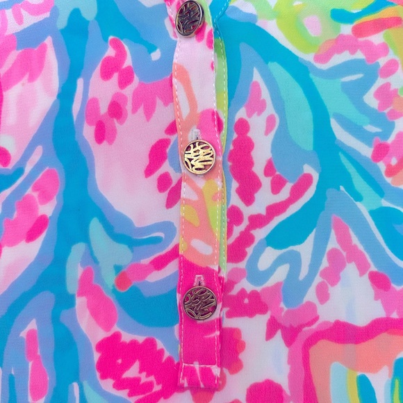 Lilly Pulitzer Elsa Silk Top - Picture 4 of 4